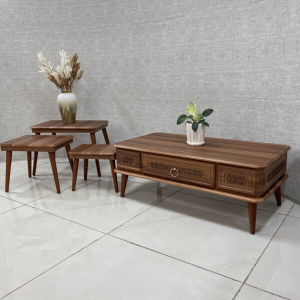 جلومبلی و عسلی دلسا قهوه ای روشن | شهرمیز