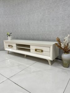 میزتلویزیون مدل 208 کرم | شهرمیز