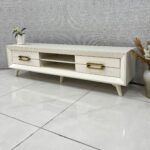 میزتلویزیون مدل 208 کرم | شهرمیز