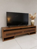 میز تلویزیون مدل نخل گردویی - Image 6